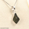 PENDANT WITH RAW MOLDAVITE 1.88g (MSP0155I139)
