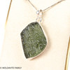 PENDANT WITH RAW MOLDAVITE 6.81g (MSP0155I142)