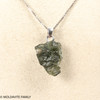 RAW MOLDAVITE PENDANT - B Grade - Final Sale 1.9g (RPB071)