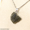 RAW MOLDAVITE PENDANT - B Grade - Final Sale 1.48g (RPB079)