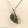 RAW MOLDAVITE PENDANT - B Grade - Final Sale 1.19g (RPB081)