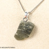 RAW MOLDAVITE PENDANT - B Grade - Final Sale 2.01g (RPB090)