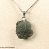 RAW MOLDAVITE PENDANT - B Grade - Final Sale 1.78g (RPB098)