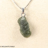 RAW MOLDAVITE PENDANT - B Grade - Final Sale 1.96g (RPB101)