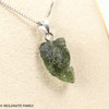 RAW MOLDAVITE PENDANT - B Grade - Final Sale 1.83g (RPB102)