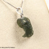 RAW MOLDAVITE PENDANT - B Grade - Final Sale 2.19g (RPB109)