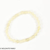 LIBYAN DESERT GLASS BRACELET - 7 mm BEADS (LDGBR22056)
