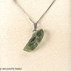 RAW MOLDAVITE PENDANT - B Grade - Final Sale 1.22g (RPB113)