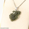 RAW MOLDAVITE PENDANT - B Grade - Final Sale 2.43g (RPB115)