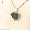RAW MOLDAVITE PENDANT - B Grade - Final Sale 1.71g (RPB117)