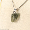RAW MOLDAVITE PENDANT - B Grade - Final Sale 0.92g (RPB120)