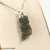 RAW MOLDAVITE PENDANT - B Grade - Final Sale 2.05g (RPB123)