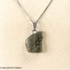 RAW MOLDAVITE PENDANT - B Grade - Final Sale 1.62g (RPB124)