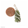 MOLDAVITE PENDANT - STERLING SILVER - 3.23g (MSP0201I054)
