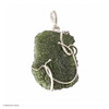 MOLDAVITE PENDANT - STERLING SILVER - 9g (MSP0201I056)