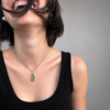 PENDANT WITH RAW MOLDAVITE 2.11g (MSP0155I145)