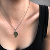 PENDANT WITH RAW MOLDAVITE 3.29g (MSP0155I152)