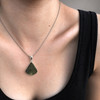 PENDANT WITH RAW MOLDAVITE 3.51g (MSP0155I158)
