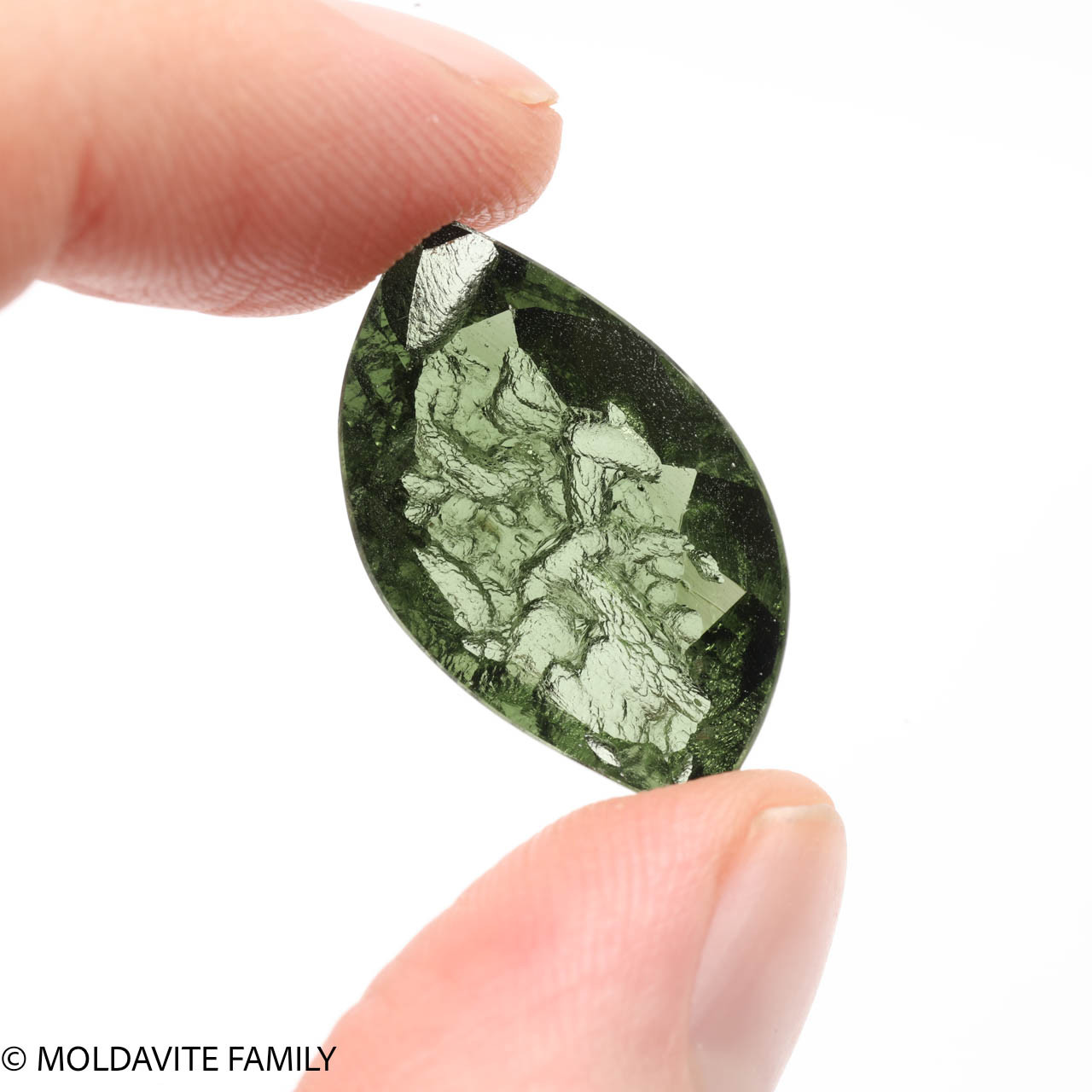 Sterling Silver Pendant with Moldavite Moldavite Family