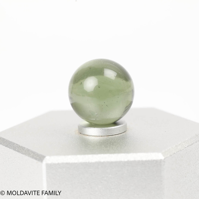 MOLDAVITE SPHERE 11.5mm ( MSPH008 )