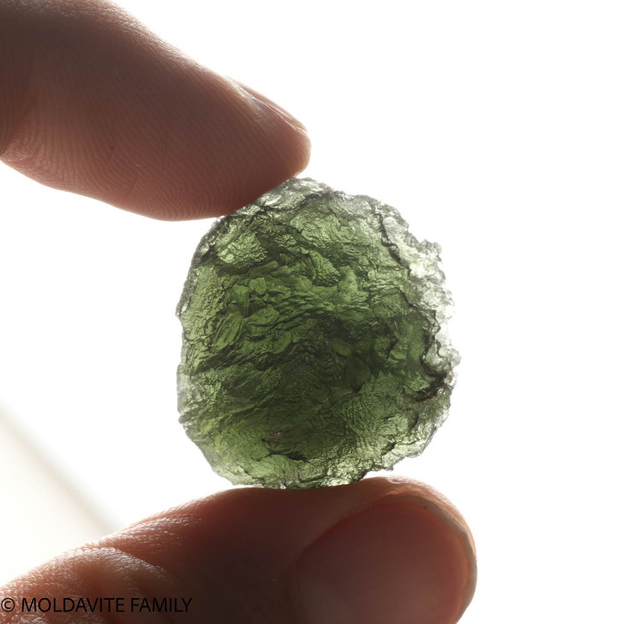 MOLDAVITE 12.2 GRAMS - MUSEUM GRADE ( MM422099 )