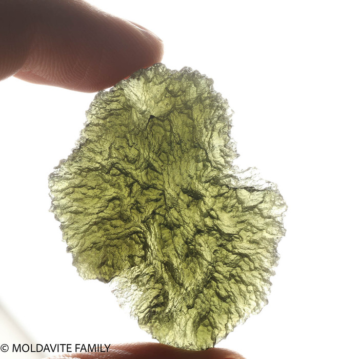 MOLDAVITE 17.5 GRAMS - COLLECTIBLE QUALITY ( MA23065 )