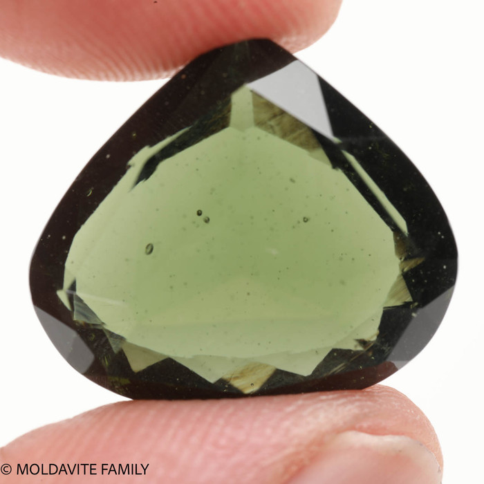 MOLDAVITE GEMSTONE 14.4 CT - AA QUALITY (MCT014)