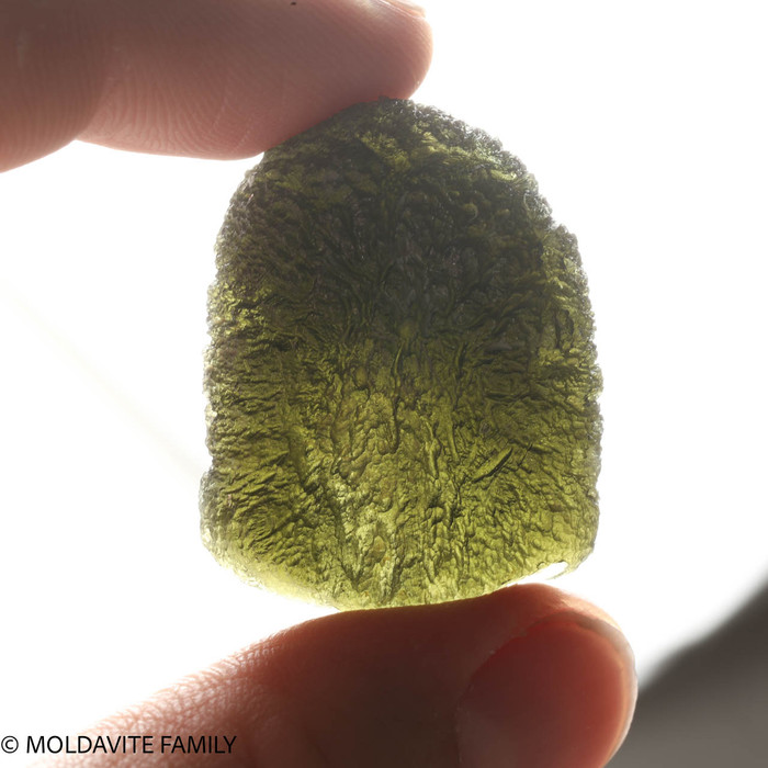 MOLDAVITE 15.4 GRAMS - MUSEUM GRADE (MM322015)