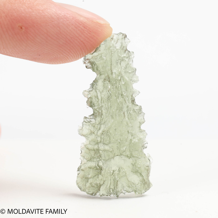 BESEDNICE MOLDAVITE 2.18 GRAMS - MUSEUM QUALITY (MB2A018)
