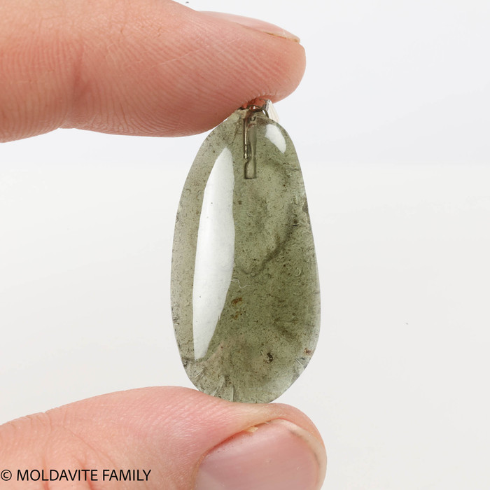 MOLDAVITE PENDANT - CABOCHON - 4g (MSP0236I002)
