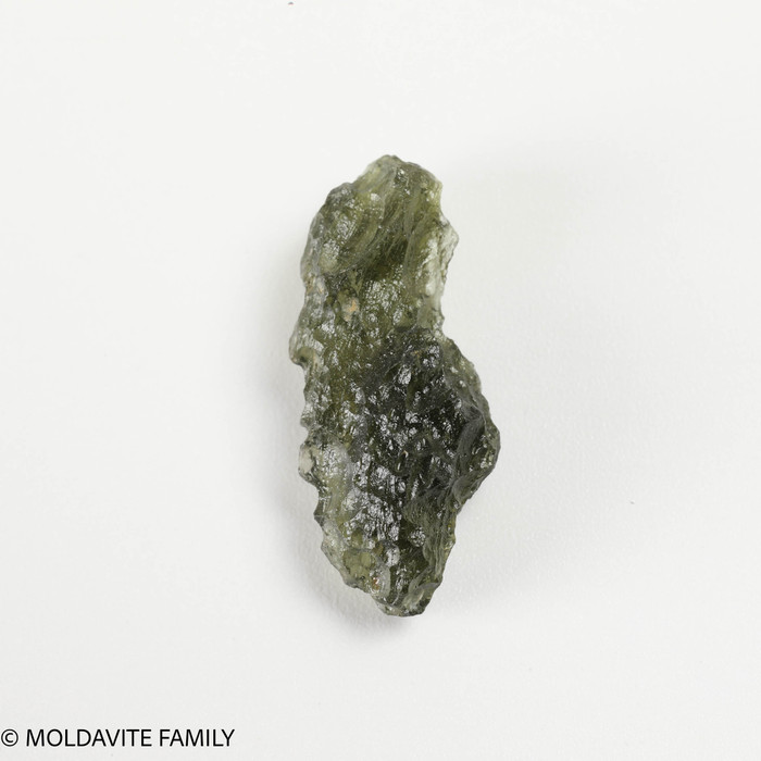 MOLDAVITE 0.96 GRAMS - MUSEUM - mini collection (MINIM214)