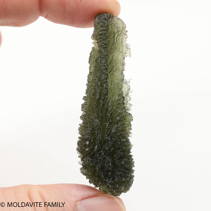 MOLDAVITE 11.82 GRAMS - COLLECTIBLE QUALITY (MA23091)