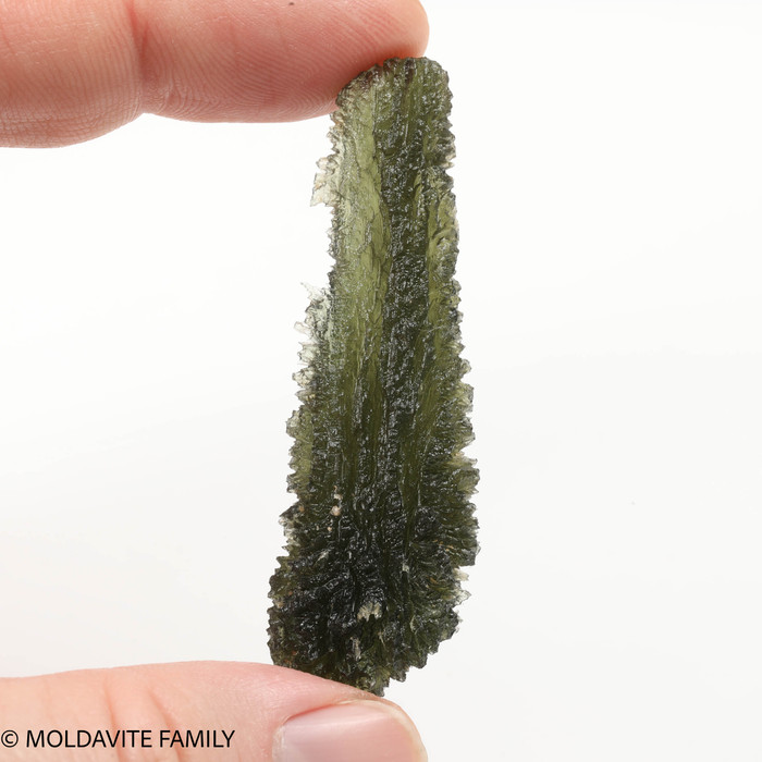 MOLDAVITE 11.82 GRAMS - COLLECTIBLE QUALITY (MA23091)