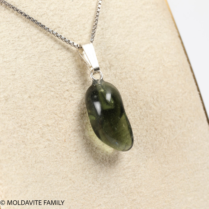 MOLDAVITE PENDANT - POLISHED - 1.44g (MSP0249I012)