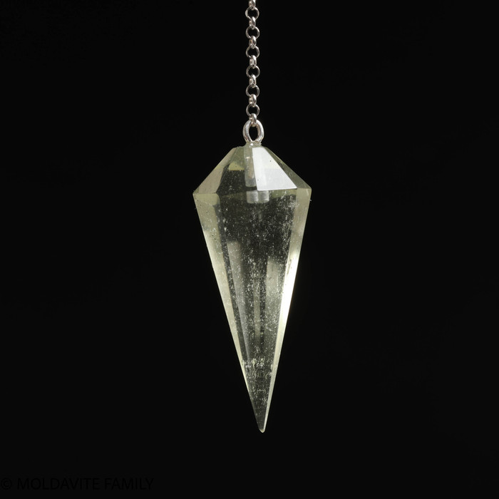 LIBYAN DESERT GLASS PENDULUM - 5.39 GRAMS (LPEN032)