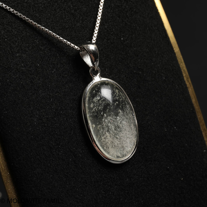 LIBYAN DESERT GLASS CABOCHON PENDANT - 3.09g (LDGP22005I006)