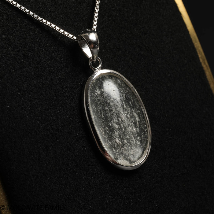 LIBYAN DESERT GLASS CABOCHON PENDANT - 3.08g (LDGP22005I008)