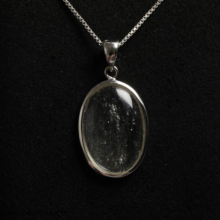 LIBYAN DESERT GLASS CABOCHON PENDANT - 3.1g (LDGP22005I009)