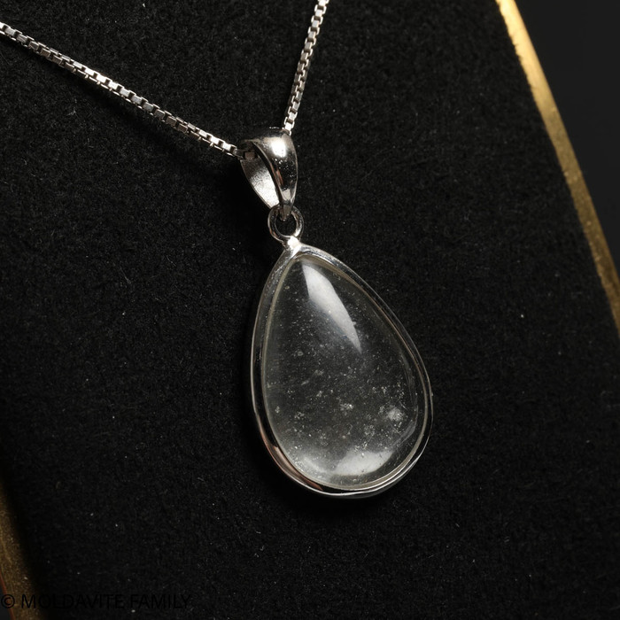 LIBYAN DESERT GLASS CABOCHON PENDANT - 3.02g (LDGP22005I022)