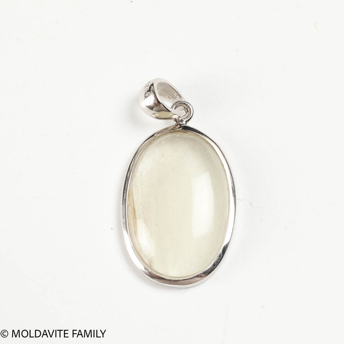 LIBYAN DESERT GLASS CABOCHON PENDANT - 3.13g (LDGP22005I023)