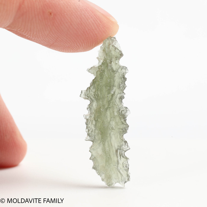 BESEDNICE MOLDAVITE 1.66 GRAMS - MUSEUM QUALITY (MB2A026)