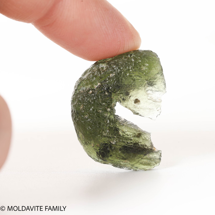 MOLDAVITE 6.51 GRAMS - COLLECTIBLE QUALITY (MA23118)