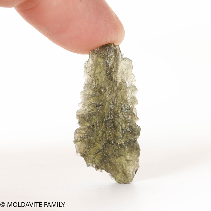 MOLDAVITE 3.23 GRAMS - COLLECTIBLE QUALITY (MA23119)