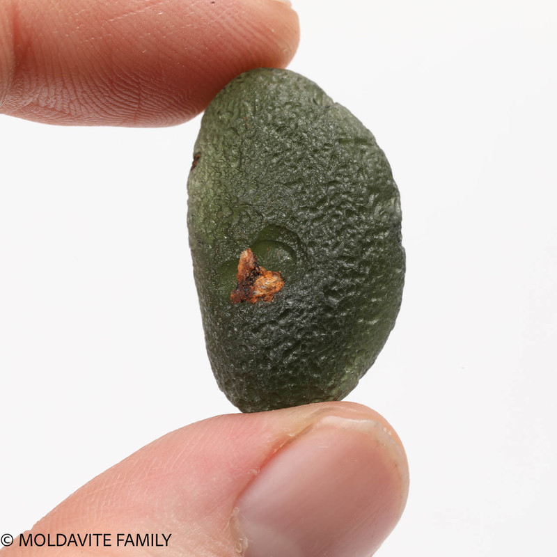 MOLDAVITE 8.1 GRAMS - COLLECTIBLE QUALITY ( MA23041 )