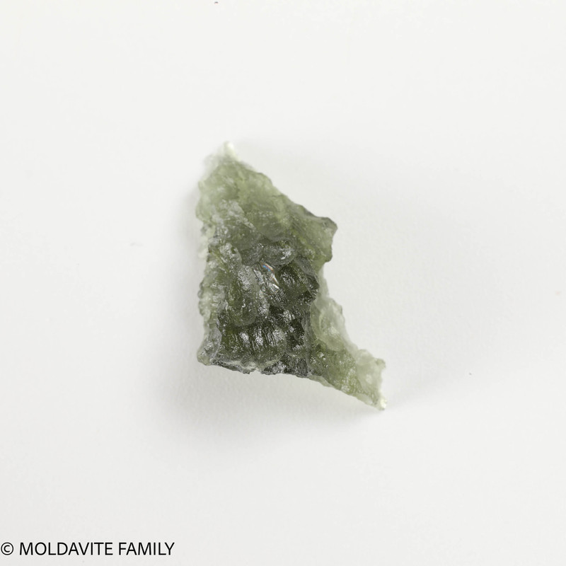 MOLDAVITE 0.77 GRAMS - MUSEUM - mini collection (MINIM204)