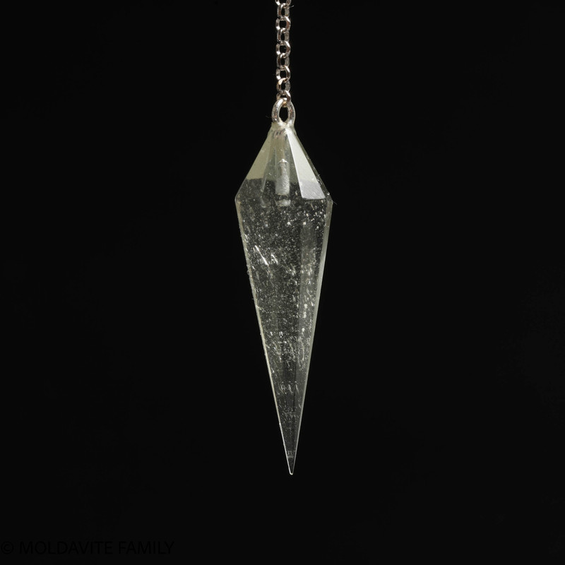 LIBYAN DESERT GLASS PENDULUM - 3.26 GRAMS (LPEN040)