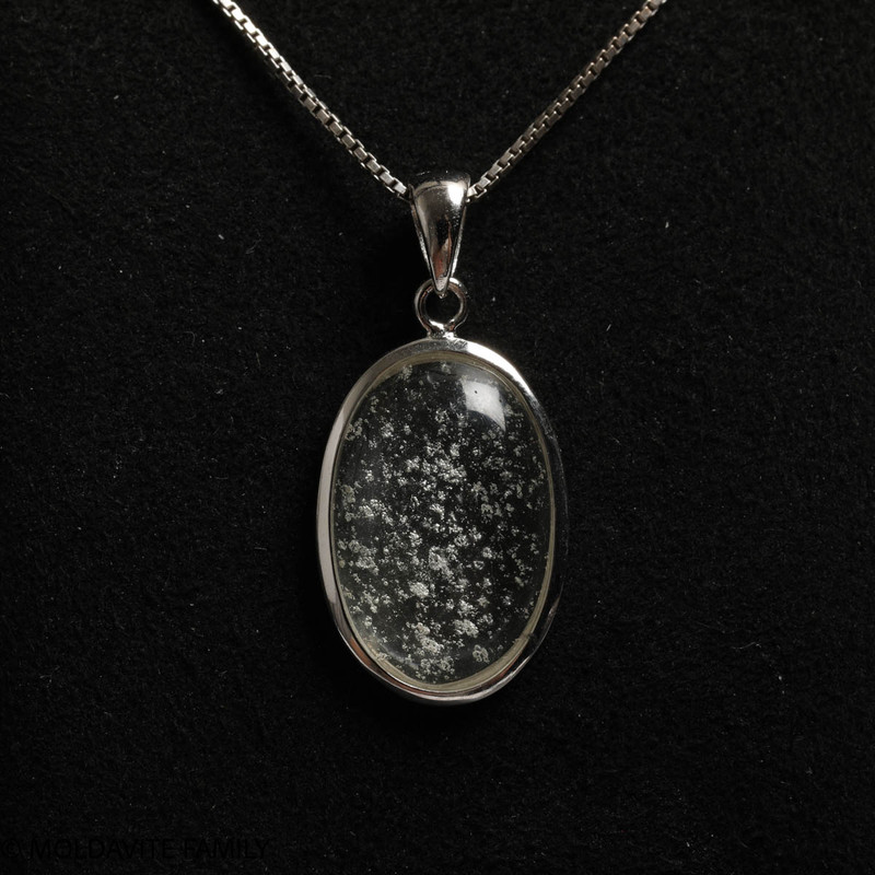 LIBYAN DESERT GLASS CABOCHON PENDANT - 2.72g (LDGP22005I005)