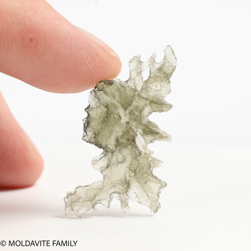 BESEDNICE MOLDAVITE 1.31 GRAMS - MUSEUM QUALITY (MB2A027)