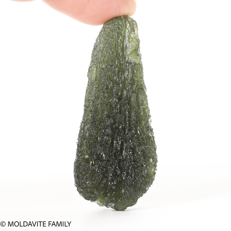 MOLDAVITE 23.01 GRAMS - COLLECTIBLE QUALITY (MA23120)
