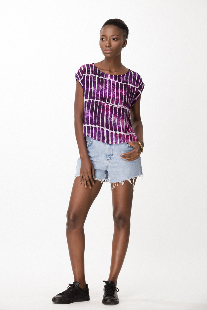 Maena Shell, Fuchsia Chalk